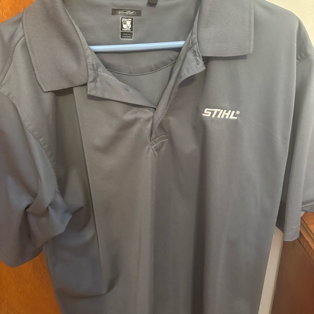 Willow Charcoal Men's Polo Shirt
